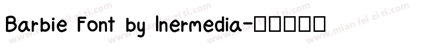 Barbie Font by lnermedia字体转换